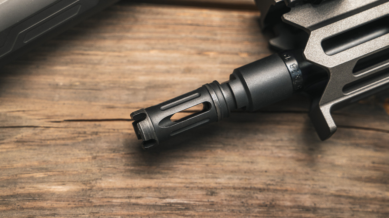 ZEROED 5.7mm FLASH HIDER | CMMG - AR 15 and AR 10 Builds and Parts