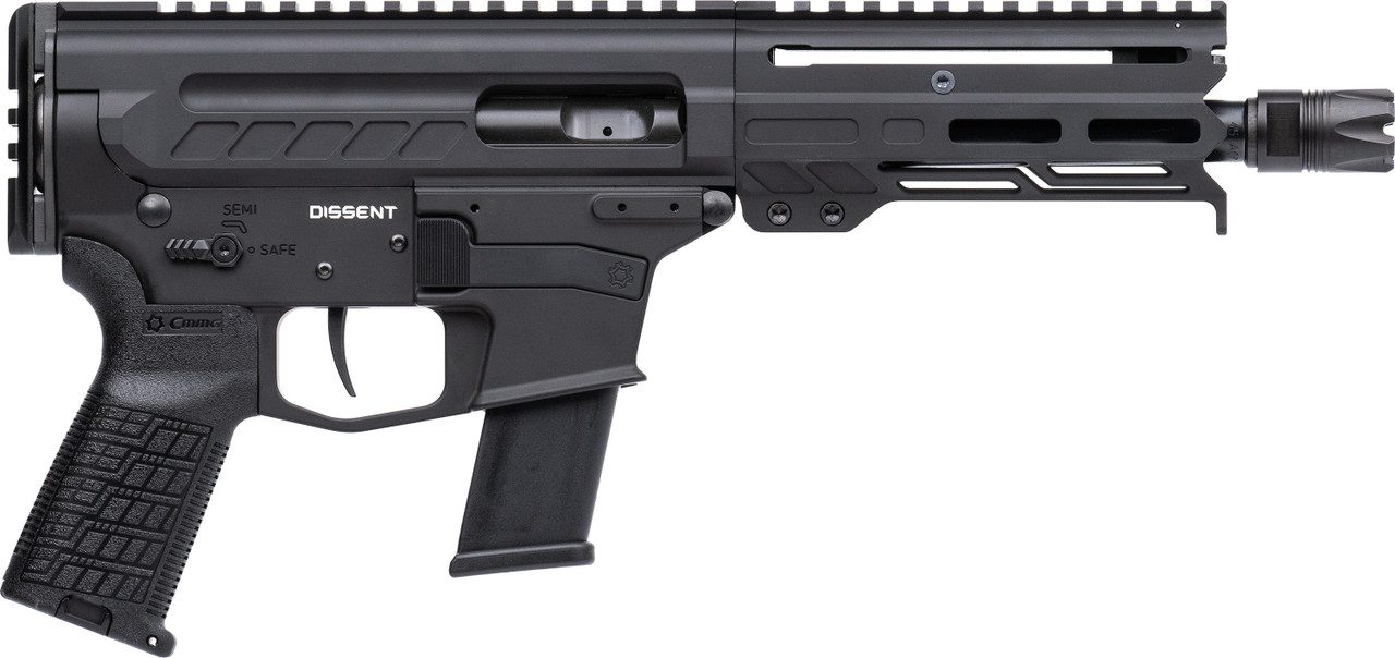 .45 ACP DISSENT Pistol | 6.5" Barrel | Right Side | Armor Black .45 ACP DISSENT Pistol | 6.5" Barrel | Right Side | Armor Black
