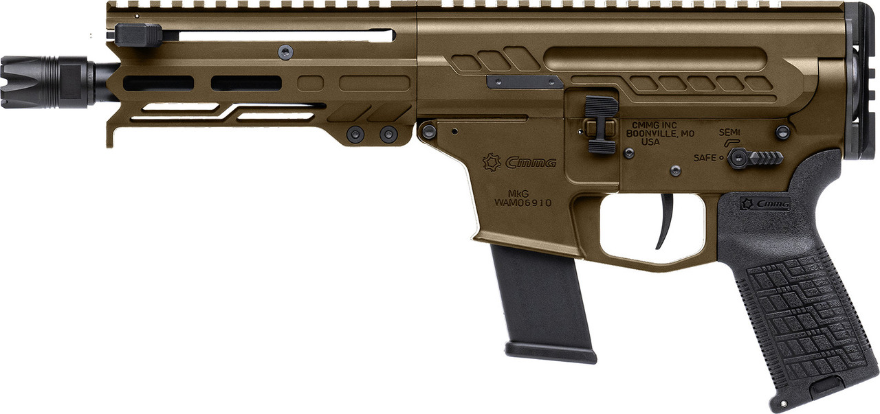 .45 ACP DISSENT Pistol | 6.5" Barrel | Left Side | Midnight bronze