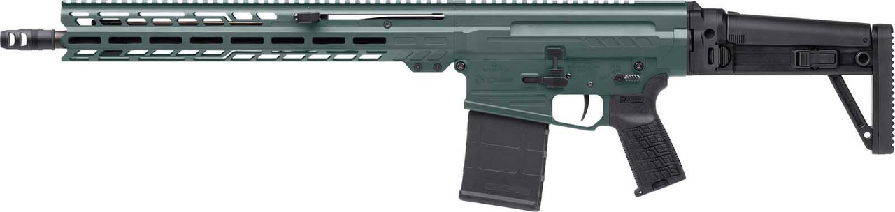 Rifle | DISSENT Mk3 | 308 Win | 16.1" | Left Side | Charcoal Green