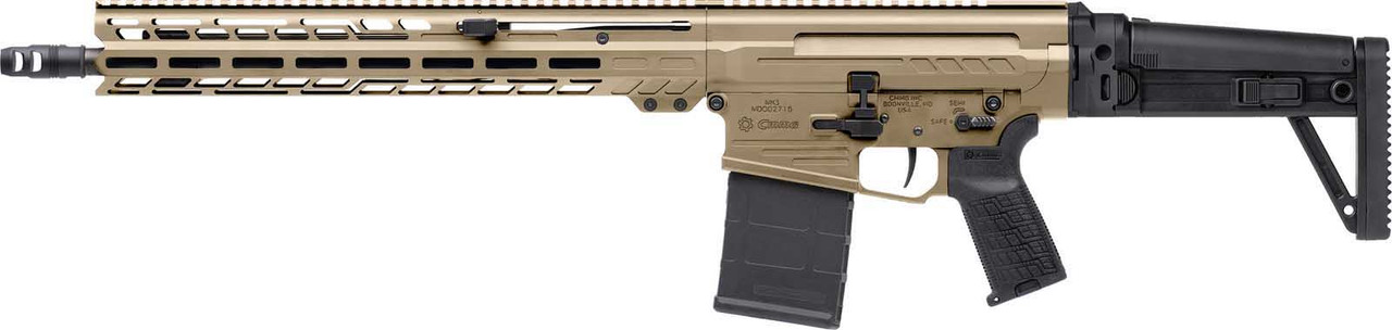 Rifle | DISSENT Mk3 | 308 Win | 16.1" | Left Side | Coyote Tan