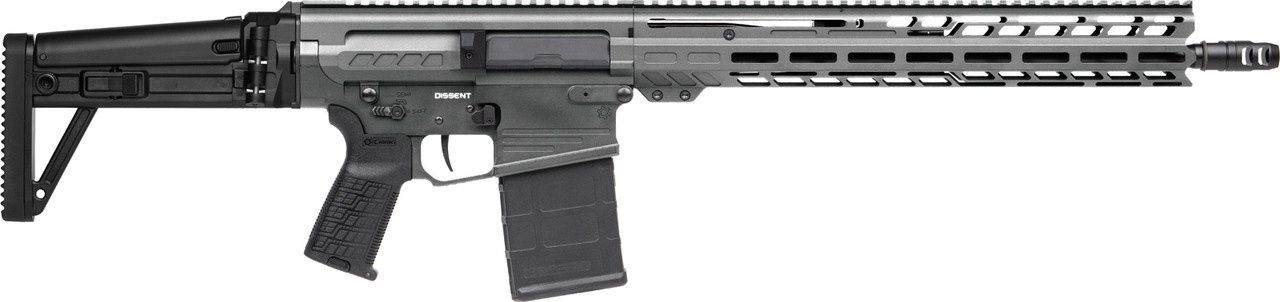 DISSENT Mk3 | Rifle | 16.1" | 8.6 BLK | Right Side | Tungsten