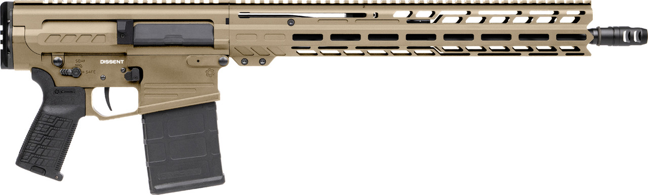 DISSENT Mk3 | Pistol | 16.1" | 8.6 BLK | Right Side | Coyote Tan