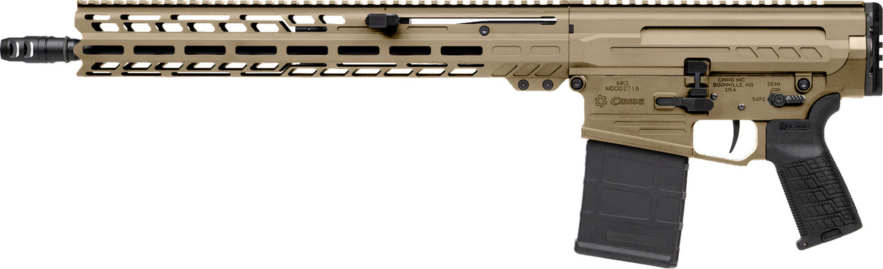 DISSENT Mk3 | Pistol | 16.1" | 8.6 BLK | Left Side | Coyote Tan