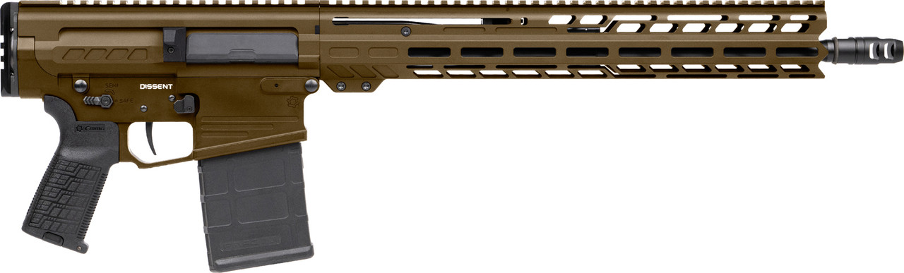 DISSENT Mk3 | Pistol | 16.1" | 8.6 BLK | Right Side | Midnight Bronze