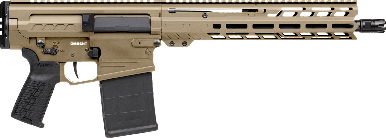 DISSENT Mk3 | Pistol | 16.1" | 8.6 BLK | Right Side | Coyote Tan