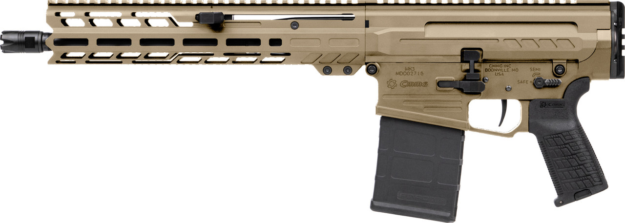 DISSENT Mk3 | Pistol | 16.1" | 8.6 BLK | Left Side | Coyote Tan