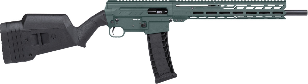 Br4 DISSENT | 9mm | non threaded 16.1" Barrel | Right Side | Charcoal Green
