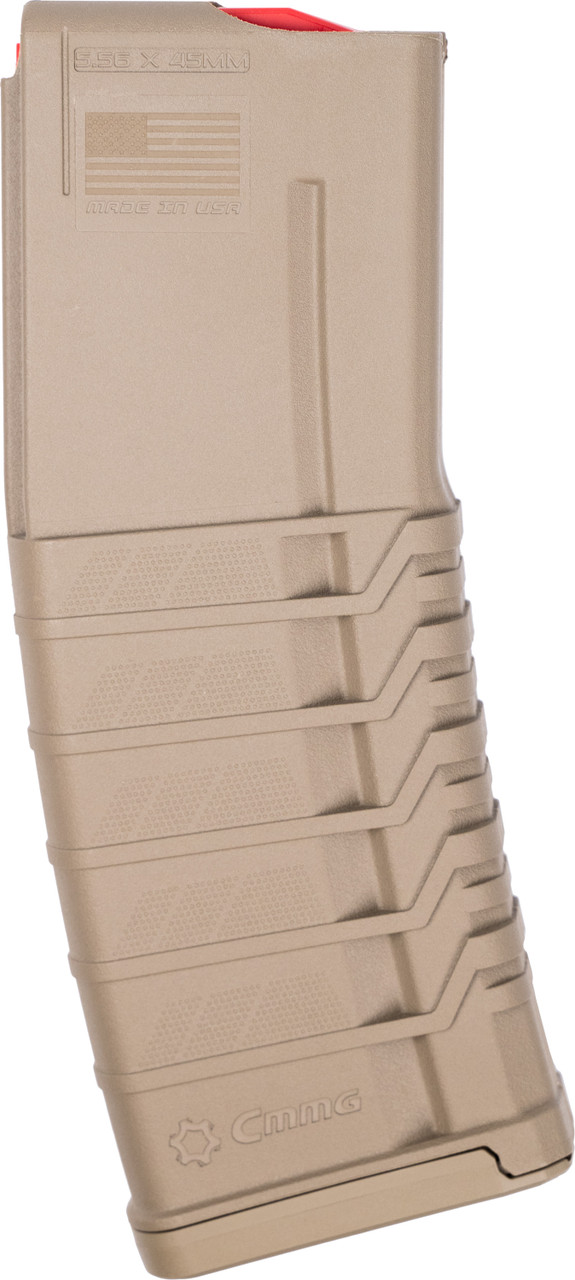 CMMG 5.56mm Magazine | FDE | Right Side View CMMG 5.56mm Magazine | FDE | Right Side View