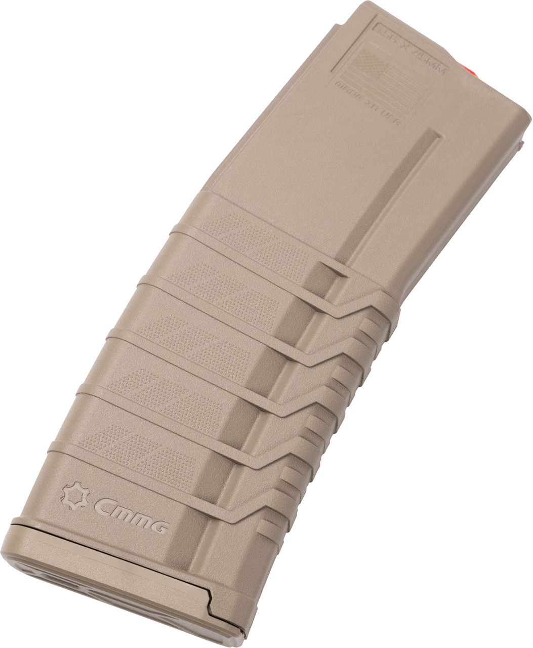 CMMG 5.56mm Magazine | FDE | Angled Right Side View