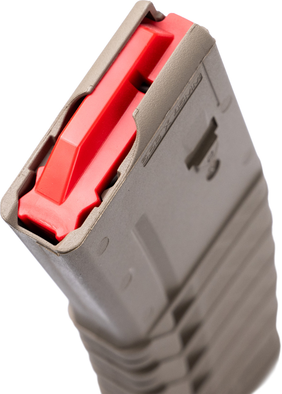 CMMG 5.56mm Magazine | FDE | Follower View