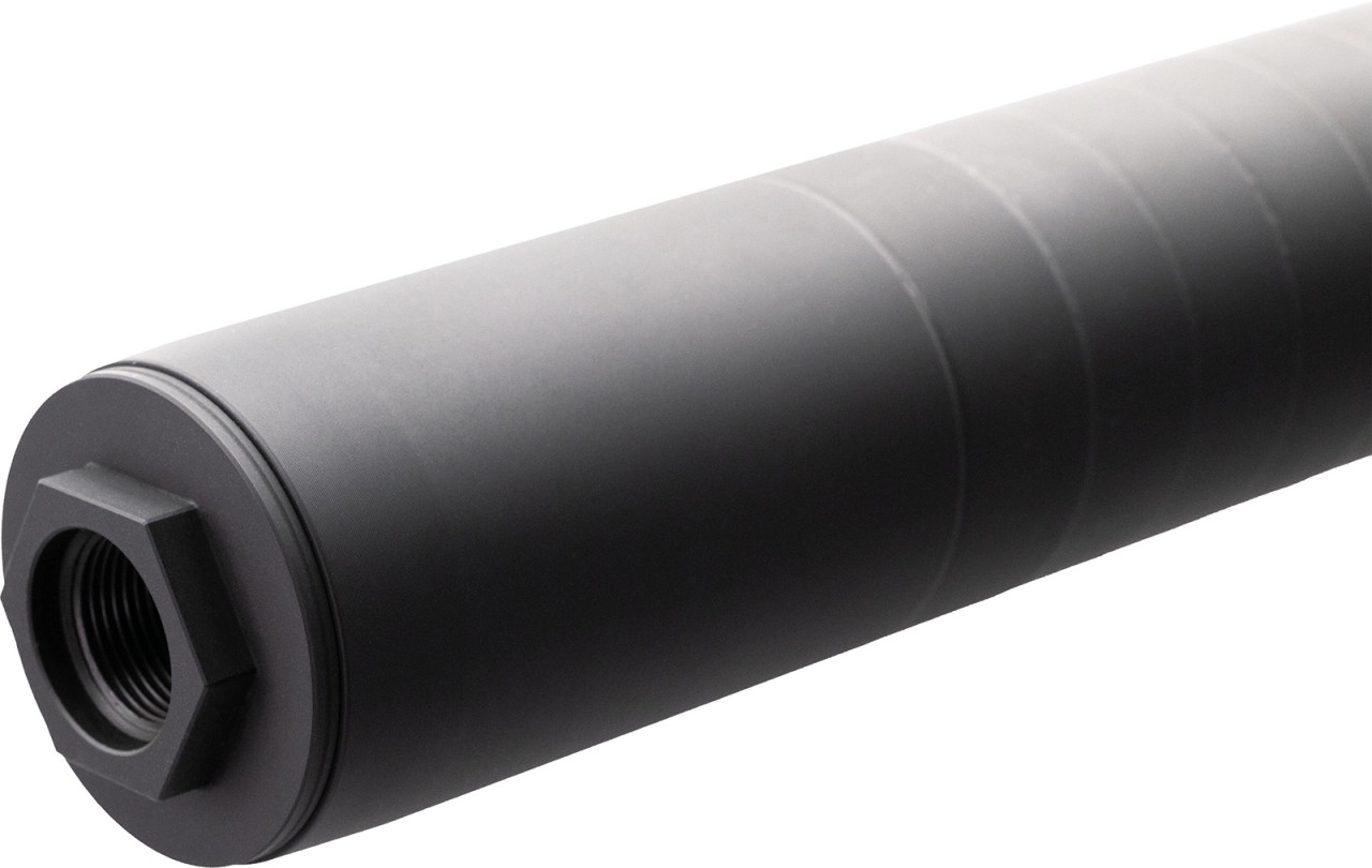 CMMG ZEROED 556K compact suppressor for 5.56mm, 5.5-inch K-size silencer, full-auto rated