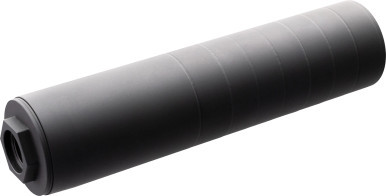 CMMG ZEROED 556 suppressor for 5.56mm rifles, 6.5-inch nitride finish, HUB mount compatible