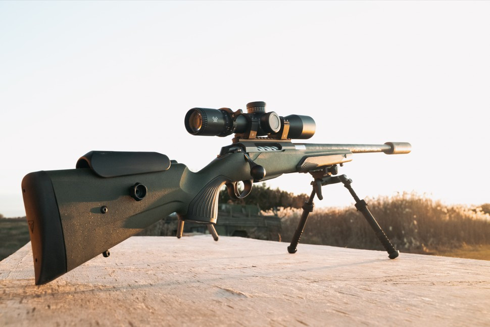 CMMG ZEROED 36 suppressor for 9mm pistols and .36 caliber rifles including 350 Legend