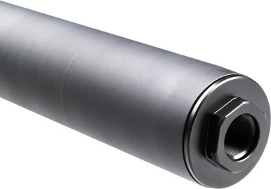 CMMG ZEROED 46 suppressor for .45 ACP, .40 S&W, and 10mm pistols, full-auto rated