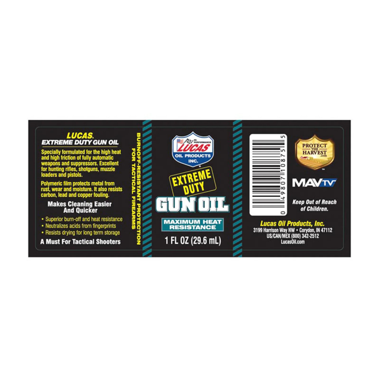 LUCAS EXTREME BORE SOLVENT & ULTRASONIC GUN CLEANER 64 OZ. ( 6 PER CASE - Foto 2