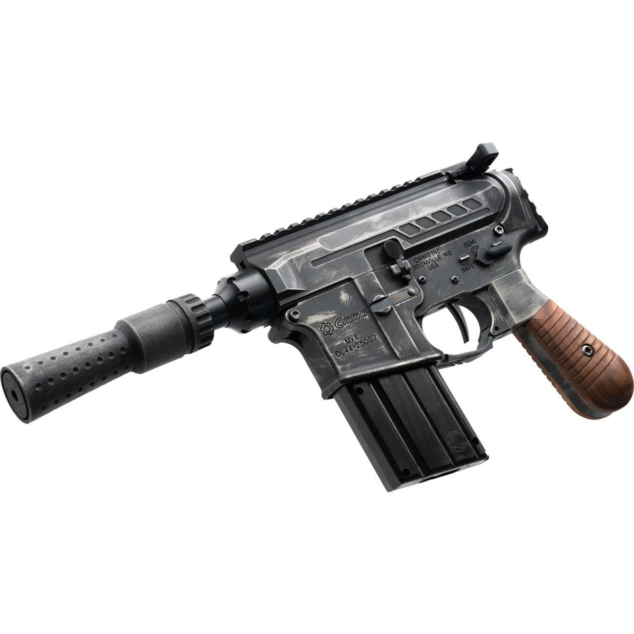 Pistol Suppressed, DL44 Blaster, Mk4, .22LR, 3.2