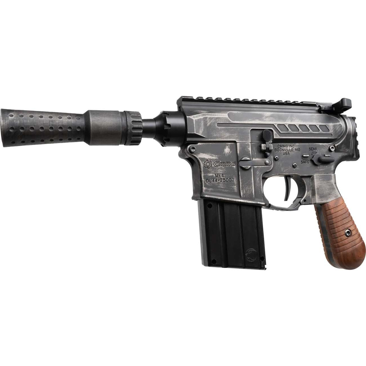 Pistol Suppressed, DL44 Blaster, Mk4, .22LR, 3.2