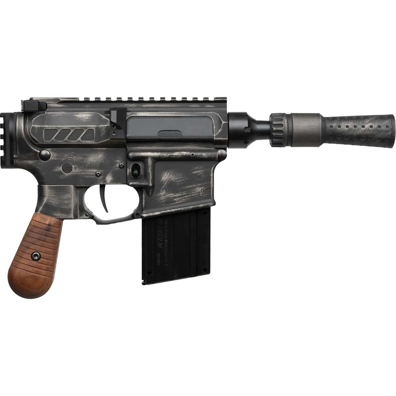 Pistol Suppressed, DL44 Blaster, Mk4, .22LR, 3.2