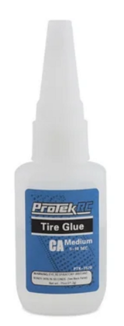 ProTek RC CA Tire Glue w/Glue Tip (Medium) (0.75oz)