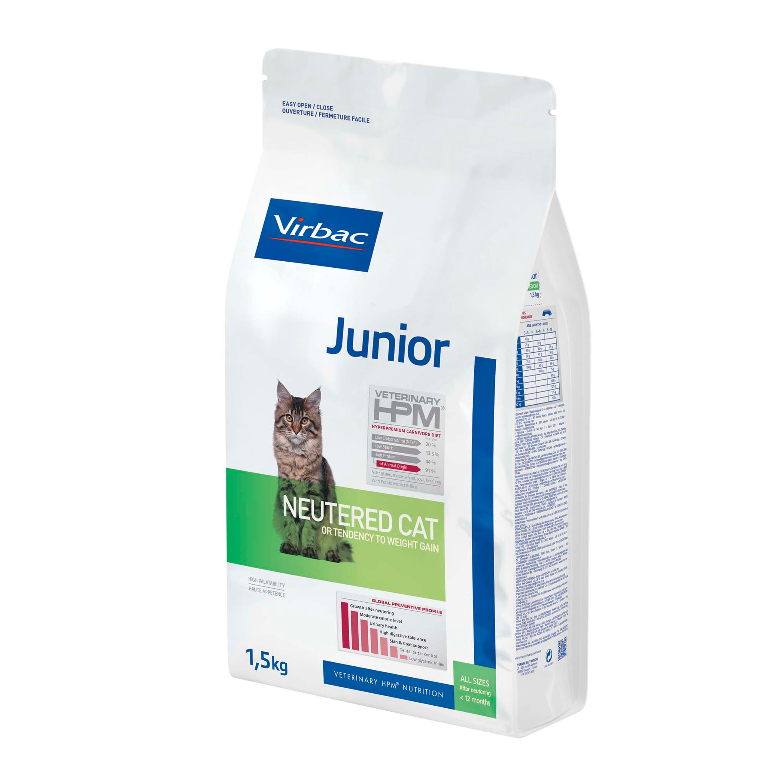 JUNIOR CAT - Bestil proteinrigt kattefoder Virbac