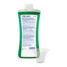 Bagsiden af en flaske med Vet Aquadent® FR3SH anti-plak væske