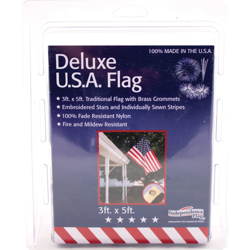 Flagzone Deluxe Usa Flag 3x5 Foot 817969003337