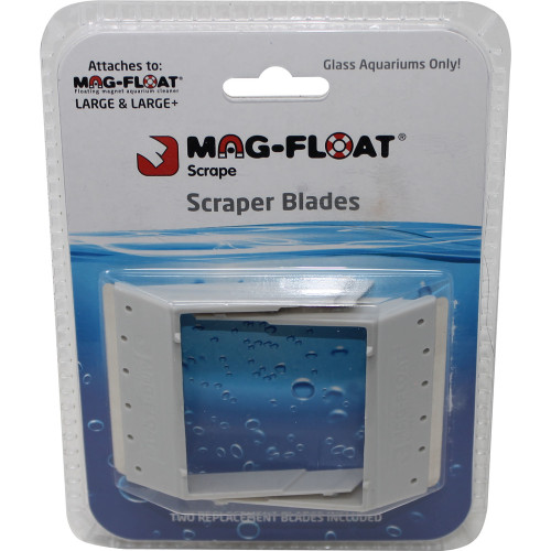 Gulfstream Gray Scraper Blades For Glass Aquariums Lg/xl/2 Pk 790950004011