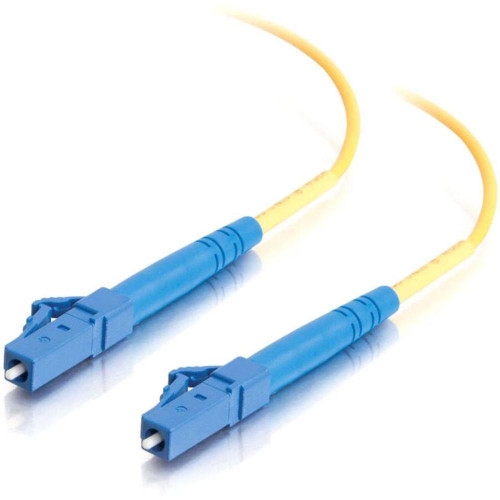 C2G 2m LC-LC 9/125 Simplex Single Mode OS2 Fiber Cable - Yellow - 6ft - 2m LC-LC 9/125 Simplex Single Mode OS2 Fiber Cable - Yellow - 6ft