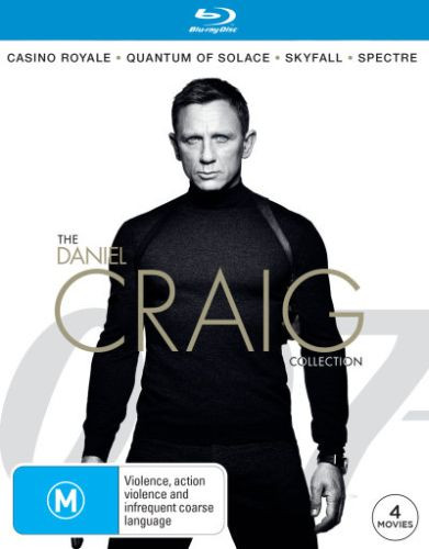 THE DANIEL CRAIG COLLECTION: CASINO ROYALE / QUANTUM OF SOLACE / SKYFALL /