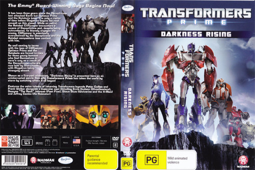 TRANSFORMERS: PRIME - DARKNESS RISING (VOLUME 1) (2010) DVD