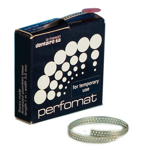 Pulpdent Perfomat Perforated Stainless Steel Grid Splint Pulpdent Perfomat Perforated Stainless Steel Grid Splint