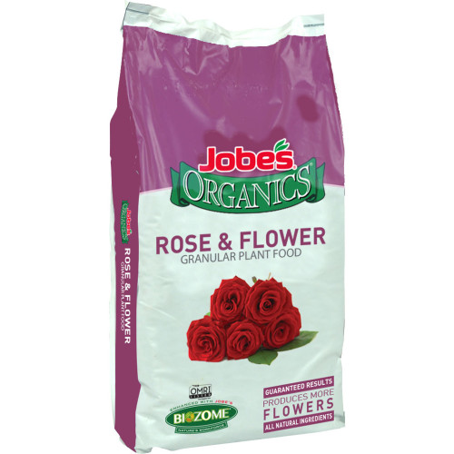 Jobes Jobe's Organics Granular Rose-flower 16 Lb 073035094238