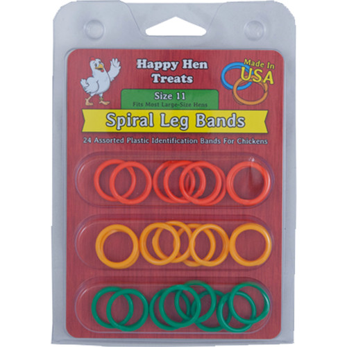 Durvent Assorted Spiral Leg Bands Size 11/24 Pack 855297003346
