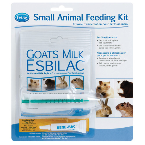 Pet Ag Goat Milk Small Animal Feed Kit Small 020279994848