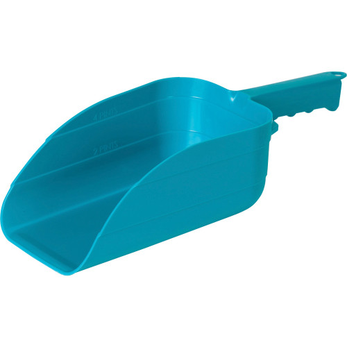 Miller  Teal Little Giant Plastic Utility Scoop 5 Pint 084369097000