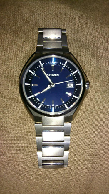 Citizen Attesa CB3010-57L Date Titanium Direct Flight Eco-Drive Solar Mens Watch