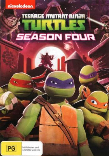 TEENAGE MUTANT NINJA TURTLES: SEASON 4 (VOLUMES 1 - 4) (2016) DVD