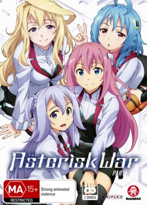 THE ASTERISK WAR: PART 2 (EPISODES 13 - 24) (2015) DVD