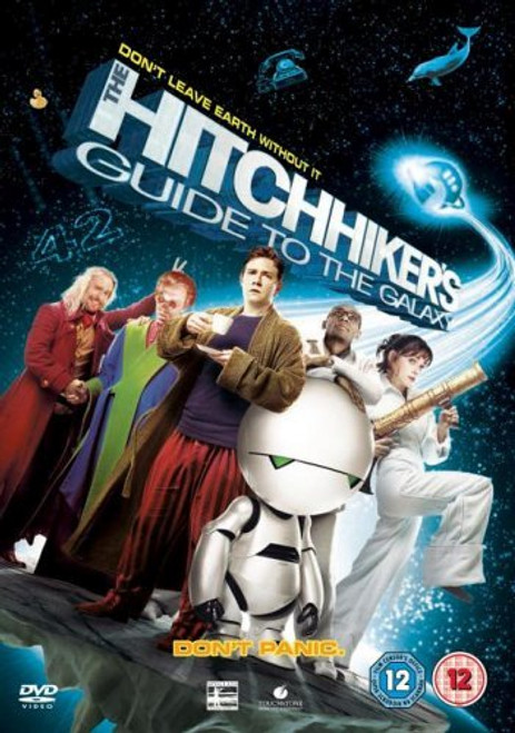 THE HITCHHIKERS GUIDE TO THE GALAXY (UK) DVD.