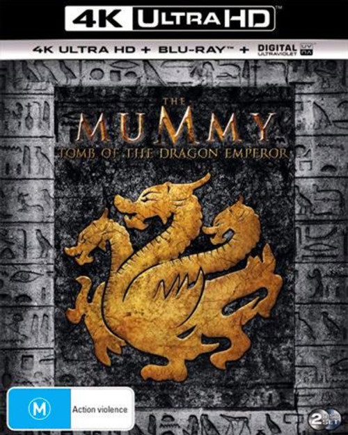 THE MUMMY RETURNS  (4K UHD/BLU-RAY/UV) (2001) BLURAY