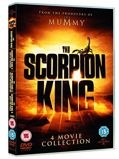 THE SCORPION KING / THE SCORPION KING - RISE OF A WARRIOR / THE SCORPION KING 3 - BATTLE FOR REDEMPT (UK) DVD