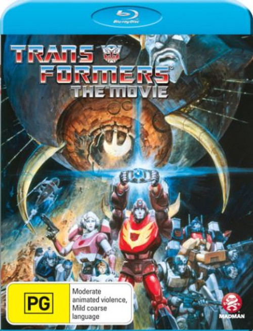 TRANSFORMERS: THE ANIMATED MOVIE (1986) BLURAY