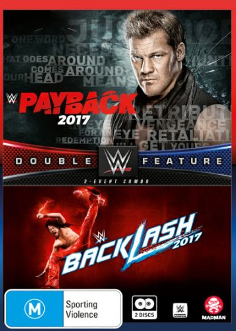 WWE: PAYBACK 2017 / WWE: BACKLASH 2017 (2017) DVD