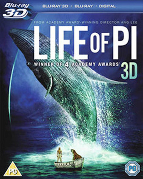 LIFE OF PI 3D BLU-RAY (UK) BLU-RAY