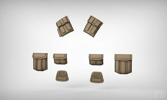 TTCPG3S Pocket / Knee Pad Set