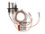 Heat N Glo & Royal Gas Fireplace Pilot Assembly w/Tube - NG (446-510A)