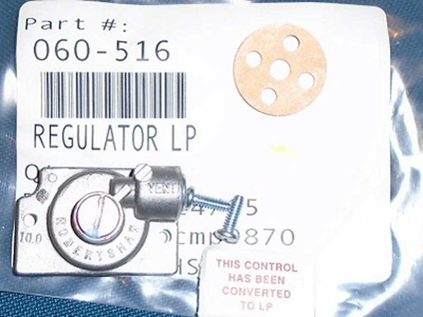 Heat N Glo Gas Valve Regulator - LP (SRV060-516)