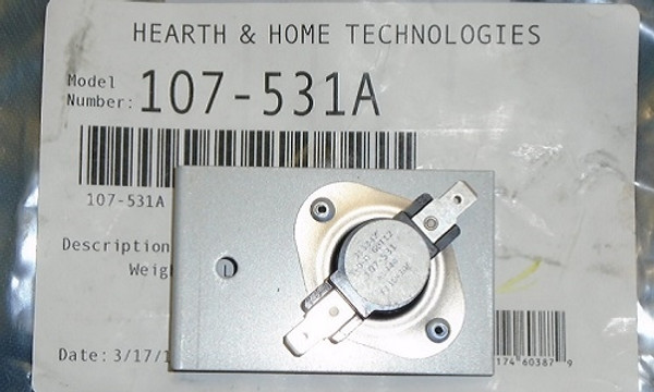 Heat N Glo Temp Sensor Assembly (107-531A)