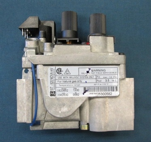 Heat-n-glo 230-0710 Direct Vent Fireplace Natural Gas Valve SIT 820